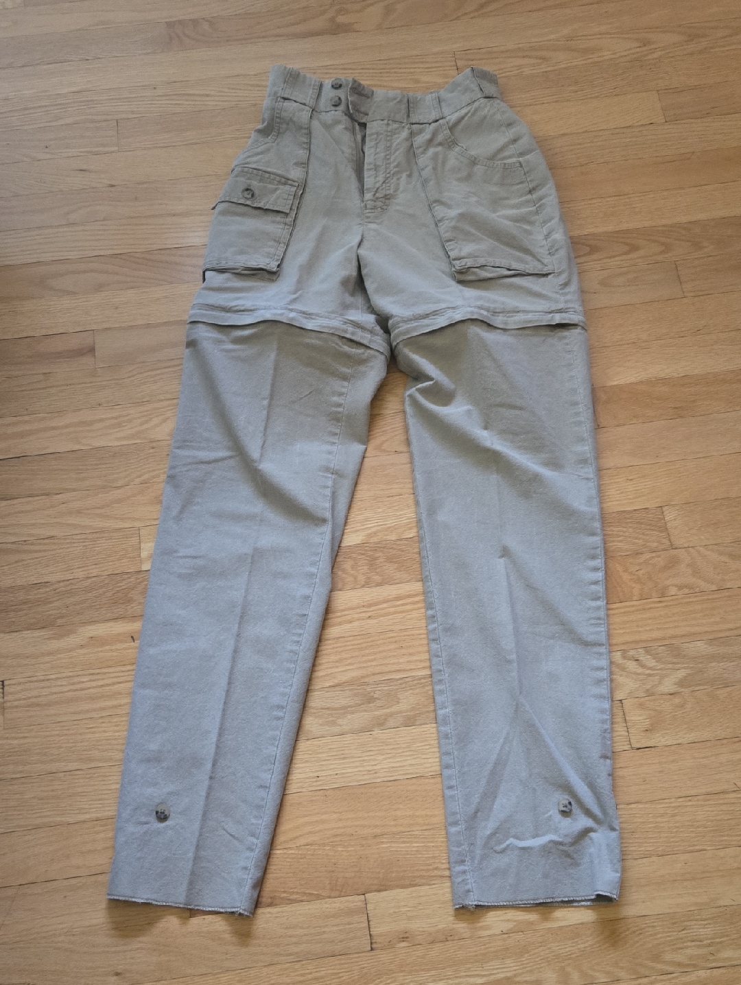 Banana Republic Men's Convertible Cargo Pants In Khaki
